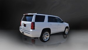 Chevrolet Tahoe Performance Exhaust - Single Side - CORSA Performance - Cat Back Sport - Polished - `15-`20